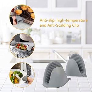 Sous-plats en silicone épais et résistants à la chaleur de qualité supérieure avec maniques de four et coussinets en silicone pour casseroles chaudes - Product Image 2