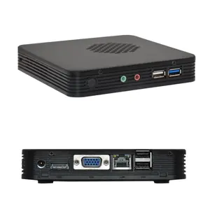 MINI PC X3 Intel J1900 For Business With Fan Mini-PC Secret Gem DC 12V 3A / 36W Windows10/Windows11/Linux GDDR4 4G/8G Mini PC