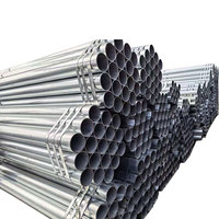 Tuyaux d'échafaudage en acier galvanisé ERW Q195 Q235 norme BS, galvanisés à chaud avec service de découpe, provenant d'usines chinoises