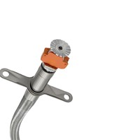 Tuyau d'arrosage automatique en acier inoxydable, flexible, durable, en métal, pour plafond suspendu, système d'arrosage automatique, DN25