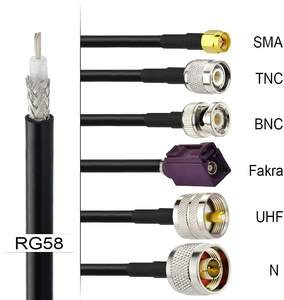 Superbat-<span class=keywords><strong>Cable</strong></span> Coaxial RG58, <span class=keywords><strong>50</strong></span> pies, cctv, rg6, <span class=keywords><strong>internet</strong></span>, belden, <span class=keywords><strong>50</strong></span> Ohm, RG-58, Coaxial - Product Image 6