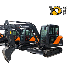 Mini Excavadora DEVELON DX60D de 6 Toneladas, Control Inteligente, Cumple con las Normas de Emisión Europeas, al Mejor Precio - Product Image 1