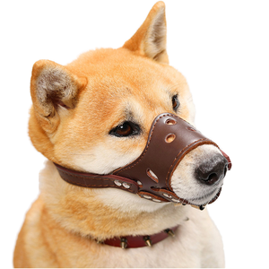 <span class=keywords><strong>Bozal</strong></span> Anti-Mordidas <span class=keywords><strong>de</strong></span> Cuero Ecológico para Perros - Estilo Lindo y <span class=keywords><strong>de</strong></span> Dibujos Animados - Product Image 1