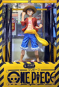 Figure d'anime de haute qualité 2,1 m, statue en résine, personnage grandeur nature 1:1, figurine d'action Luffy pour la décoration de grande fête, magasin d'anime - Product Image 3