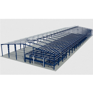 Bâtiment à structure en acier préfabriqué <span class=keywords><strong>Garage</strong></span> Hangar de stockage Bâtiment en métal Entrepôt Hangar Kit Grange - Product Image 3