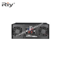 Amplificateurs professionnels RIY TD-2600 4U 2CH haute puissance 2600W par canal classe TD avec boîtier métallique pour DJ