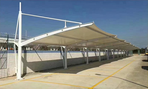 Vente directe d'abris <span class=keywords><strong>de</strong></span> voiture extérieurs <span class=keywords><strong>de</strong></span> haute qualité avec structure métallique, protection solaire et imperméables - Product Image 4