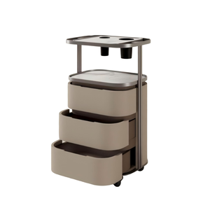 Chariot de rangement multifonctionnel sur mesure pour salon de beauté, chariot à outils pour spa, massage des pieds et manucure - Product Image 4