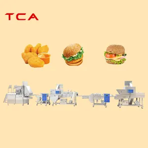 TCA 600kg mesin burger hamburger membuat patty hamburger tekan mesin burger