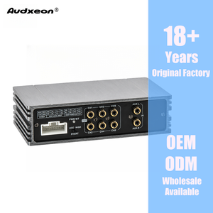 Processeur audio DSP pour <span class=keywords><strong>voiture</strong></span> Audxeon 6CH, amplificateur 4 <span class=keywords><strong>canaux</strong></span> classe AB 4x50W, amplificateurs de <span class=keywords><strong>voiture</strong></span> plug and play pour caisson de basses - Product Image 1
