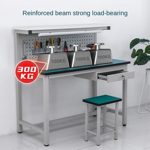 Banc <span class=keywords><strong>de</strong></span> travail en acier léger antistatique, table d'emballage, ligne d'assemblage d'atelier, lampe <span class=keywords><strong>de</strong></span> travail, support <span class=keywords><strong>de</strong></span> maintenance, inspection <span class=keywords><strong>de</strong></span> qualité, <span class=keywords><strong>monteur</strong></span> - Product Image 3