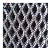 Maille de losange clôture en métal extensible plaque d'acier maille personnalisée développer maille tôle