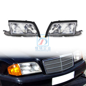 Phare de pièce automobile de haute qualité d'usine W202 phares phares au xénon adaptés pour Benz Mercedes <span class=keywords><strong>Clk</strong></span> <span class=keywords><strong>209</strong></span> pour réparation - Product Image 1
