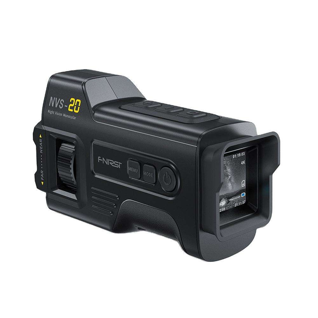 FNIRSI NVS-20 4K Monocular Night Vision Device 300m 850nm Infrared 6x Zoom Hunting Use Outdoor Day/Night Video Recording