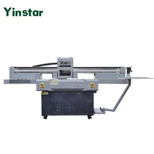 Impresora plana Yinstar UV 1.3m * 1,3 m máquina impresora digital de gran formato con máquina de impresión de vidrio/metal/madera de buena calidad