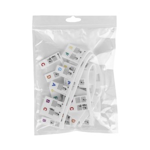 Silicone Piano Note Strip Keyboard Stickers 88 <b>Keys</b> Non-Adhesive Musical Notes Staff <b>Labels</b> For Electric Piano - Product Image 1