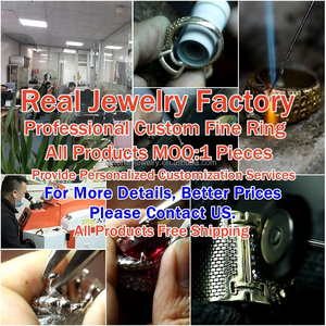 手作りダイヤモンドジュエリー IGI鑑定書付き 1ct 2ct 3ct ラウンドストーン VVSラボグロウンダイヤモンド S925シルバー 10K 14K 18Kゴールド 結婚指輪 - Product Image 6