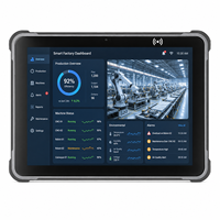Tableta Robusta de 10 Pulgadas con Windows 10/Ubuntu, Tableta Industrial Resistente IP68, Intel N5100, Multisistema, Compatible con 4G