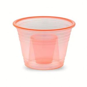 Vasos de Plástico PS Desechables al por Mayor, Ecológicos, Biodegradables, Libres de BPA, de Pared Simple, sin Transferencia de Olores, Impresos con UV para Fiestas - Product Image 1
