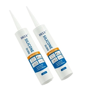Scellant silicone neutre anti-moisissure transparent, imperméable et anti-vieillissement pour le <span class=keywords><strong>calfeutrage</strong></span> des portes, fenêtres et murs en verre - Product Image 1