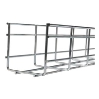 Plateau de câblage en treillis métallique, tailles standard, panier grillagé ouvert, prix disponible, OEM ODM personnalisable, directement de l'usine chinoise