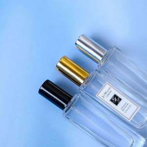 Meilleures ventes : 100 flacons de parfum portables en verre transparent, vides, carrés, avec applicateur à bille, formats 3ml, 5ml, 10ml, 20ml, 30ml, OEM - Product Image 2