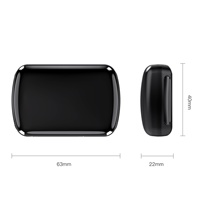 Traceur GPS 4G étanche pour animaux de compagnie (chats et chiens) – Collier anti-perte avec recharge sans fil, suivi en temps réel, plus de 20 heures d'autonomie, stockage cloud