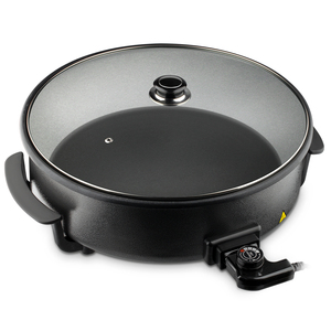 Sartén Eléctrica Multifuncional Antiadherente <span class=keywords><strong>para</strong></span> <span class=keywords><strong>Pizza</strong></span>, <span class=keywords><strong>Olla</strong></span> Eléctrica, Sartenes Eléctricas, <span class=keywords><strong>Olla</strong></span> <span class=keywords><strong>para</strong></span> Cocinar - Product Image 3