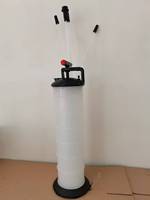 Pompe à huile manuelle en plastique 7L 9L - Pompe à huile auto-amorçante portative pour huile moteur de voiture/moto