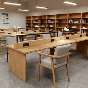 Lampada in Legno Massello per Studenti Universitari, Biblioteca, Sala Studio, Esami di Ammissione, Libreria, Istituto di Formazione - Product Image 3