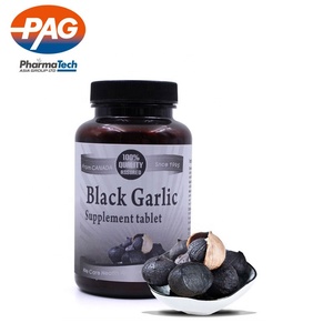 Végétalien Végétarien Haute Puissance Sans Gluten Comprimé Supplément d'Ail Noir - Product Image 1