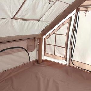 Tente de camping gonflable portable toutes saisons - Tissu Oxford coupe-vent et imperméable, double couche, résistant aux UV, durable, installation rapide - Product Image 2