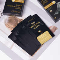 Paquete Innovador de Tiras Blanqueadoras Dentales Antideslizantes, 14 Tratamientos, con Carbón de Bambú y Pap+, Secado Instantáneo