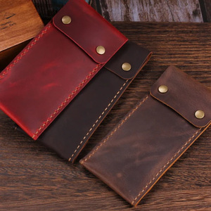 Étui à montre simple en cuir PU rétro, pochette à montre personnalisable par gravure laser, boîte à montre, organiseur de montres portable de voyage. - Product Image 2