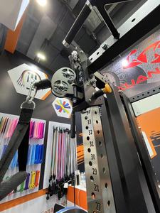 Estante de acero inoxidable para entrenamiento funcional de gimnasio, doble cable Crossover, Multi Power Squat rack con cables - Product Image 5