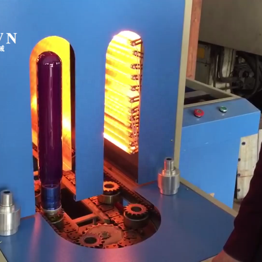 Полуавтоматический пластиковый резервуар для воды объемом 5 галлонов объемом 20 литров для ПЭТ, формовочная машина для производства бочонка