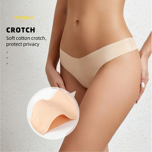 Custom Groothandel Laagbouw Dames Strings Naadloze Stretch Onzichtbare Bikini Sexy G-String Lage Taille Vrouwen Ondergoed Slipje - Product Image 3