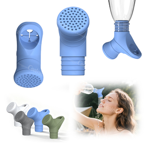 New Product Idea 2025 Camping Pet Adult Children Bath Accessory <b>Shower</b> Head Fits Most Plastic Mineral Water Bottle - Product Image 2