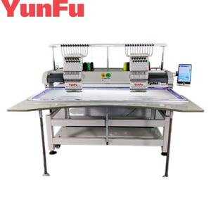 เครื่องปักคอมพิวเตอร์ 2 หัว 12/15 เข็ม ขายตรงจากโรงงาน รองรับการปักหมวก เสื้อยืด ผลิตได้ต่อเนื่อง ใช้งานได้ยาวนาน - Product Image 3