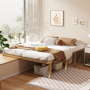 Giường đôi 1.8 hiện đại với thiết kế treo Tatami 1.5 m giường kim loại khung thép không gỉ dày cho ứng dụng phòng ngủ - Product Image 6
