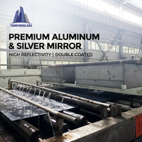 Tianyao Glass Aluminum Mirror Float Glass and Silver Mirror Glass