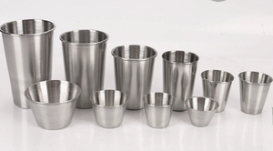 Vente en gros de gobelets à eau en acier inoxydable personnalisés, réutilisables, bon marché, en métal, pour la sublimation, verres à tequila, à vin, à bière, à shot - Product Image 2