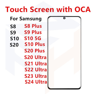 <span class=keywords><strong>Écran</strong></span> tactile pour <span class=keywords><strong>Samsung</strong></span> Galaxy S24 S23 S22 S21 Ultra S20 Plus S10 5G S9 <span class=keywords><strong>S8</strong></span> Verre extérieur LCD Panneau frontal Lentille avec colle OCA - Product Image 2