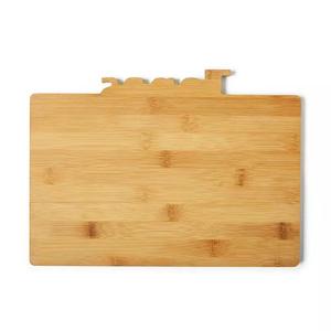 Tabla de Cortar de Madera Personalizada, Rectangular, Color Madera Natural, Diseño Tapas, Tabla de Cocina, Bandeja de Servir de Madera Sólida - Product Image 2