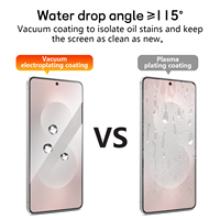 Protection d'écran en verre trempé 3D Premium HD Full Cover pour Samsung S25 S24 Plus Ultra pour Edge