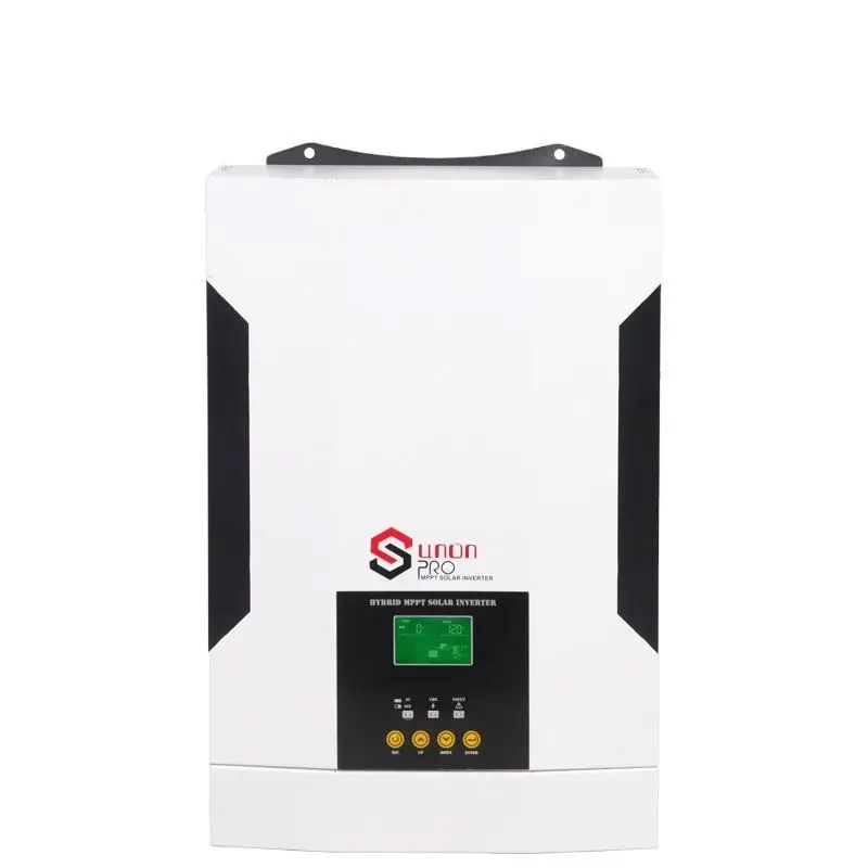 Inversor híbrido sin conexión a la red, cargador solar MPPT de 5500W, 48V de CC a 220V, 100A, 500V, dispositivo wifi remoto incorporado