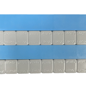 Poids d'équilibrage de roue adhésifs en zinc plastifié YQY 1/4 oz (12 pièces) et 1/2 oz (8 pièces) pour toutes les voitures - Product Image 4