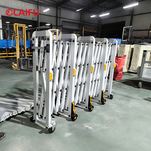 <span class=keywords><strong>Barrière</strong></span> de <span class=keywords><strong>sécurité</strong></span> pliable télescopique en <span class=keywords><strong>accordéon</strong></span> en alliage d'aluminium pour la circulation routière, fabriquée en usine - Product Image 2