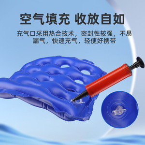 Inflatable Seat <b>Cushion</b> Square Anti Bedsore Wheelchair Buttock <b>Pad</b> Lumbar Support - Product Image 5