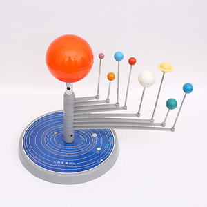Système solaire pédagogique pour collège, 9 planètes, jouet éducatif en plastique à assembler soi-même, expérience DIY avec lumière pour les enfants de 5 à 7 ans - Product Image 3
